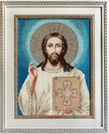 Luca-S Набор для выш. ВR117 "Икона Иисуса Христа"